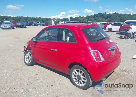 2015 Fiat 500 Pop z USA, uszkodzony, nr VIN 3C3CFFAR1FT680972